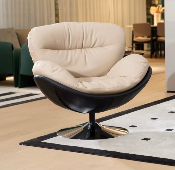 كرسي فردي دوار إسكندنافي