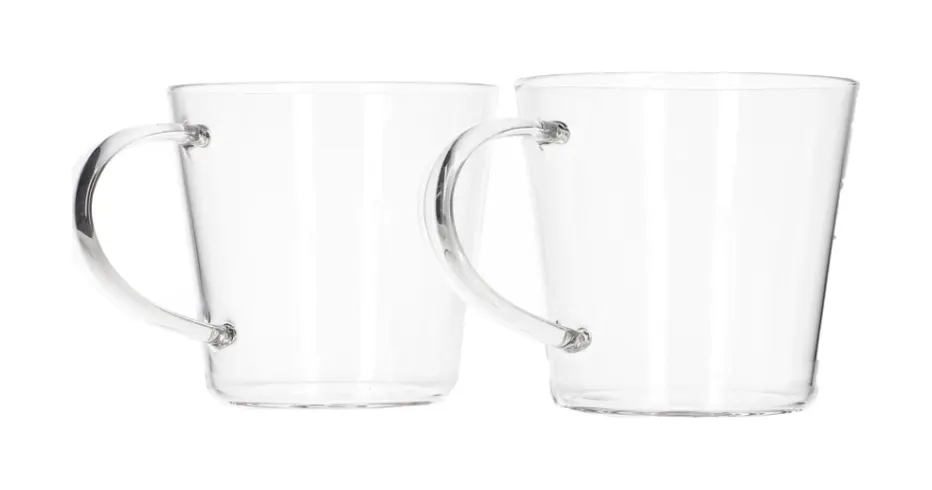 كوب مج زجاجي  بسيط