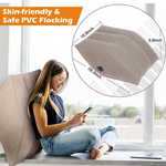 وسادة قدم محمولة قابلة للنفخ