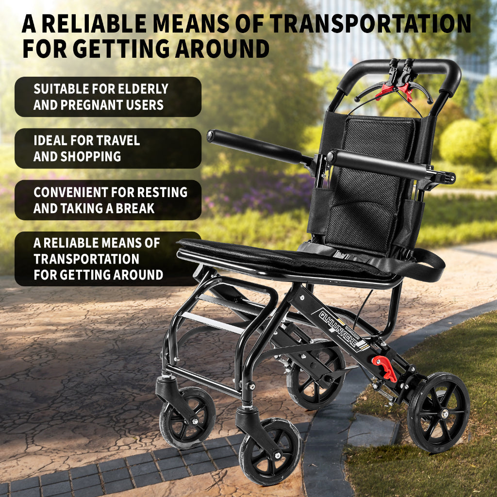 كرسي متحرك لكبار السن