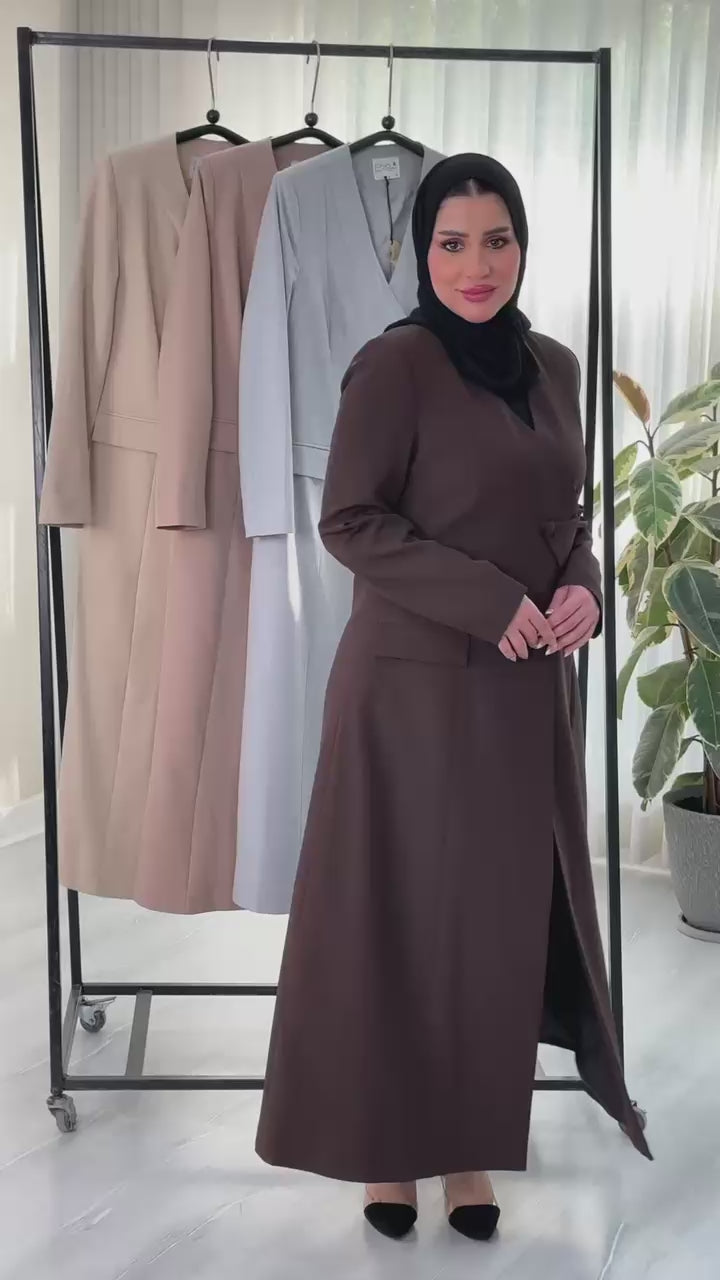 جاكيت نسائي بلفة خصر