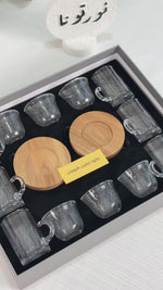 طقم استكانه وفنجان للقهوة