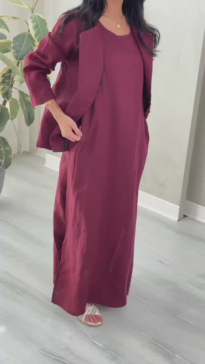 فستان مع جاكيت