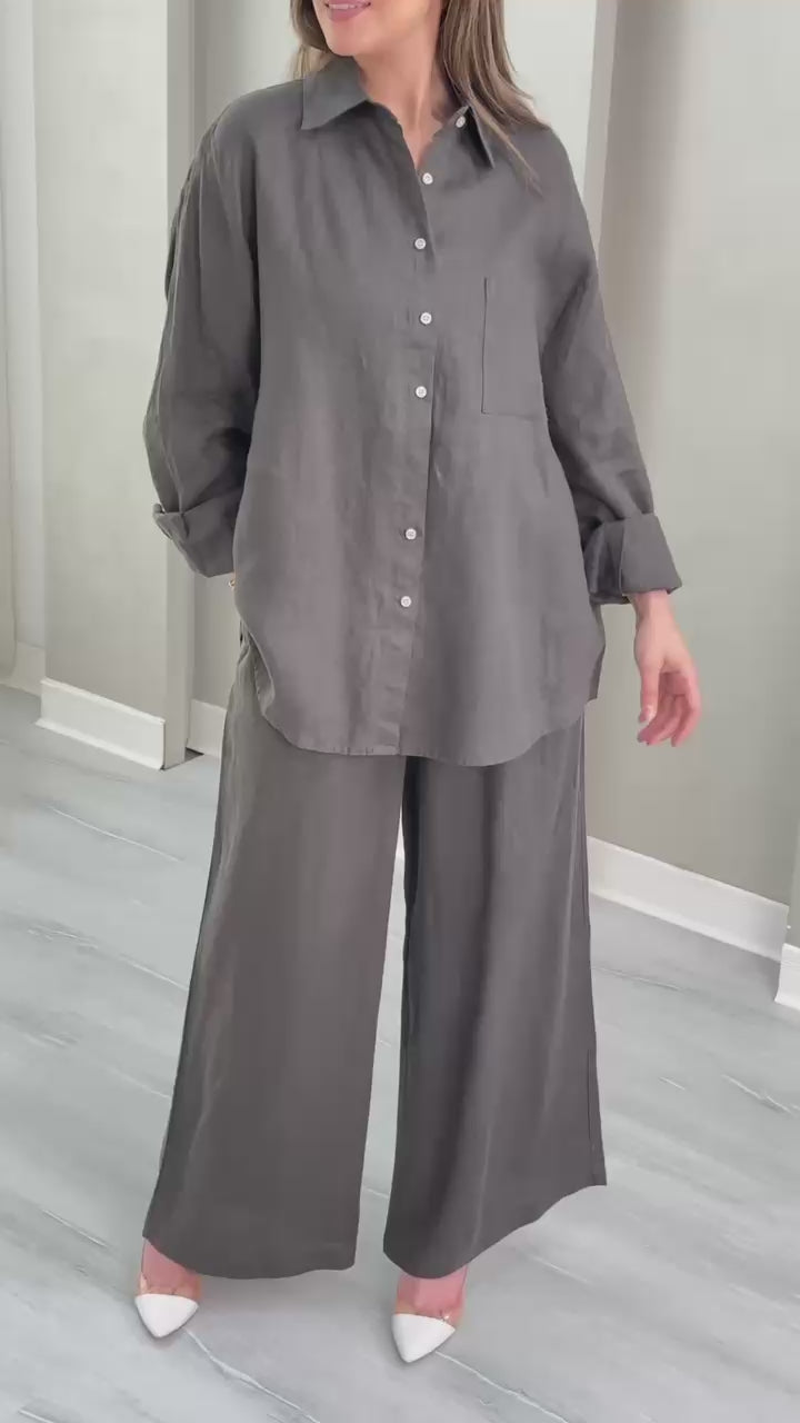 بدلة نسائي واسع انيق