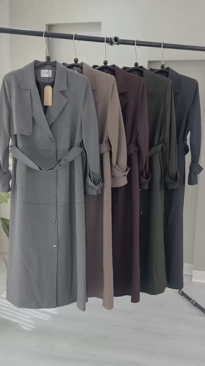 جاكيت نسائي بحزام