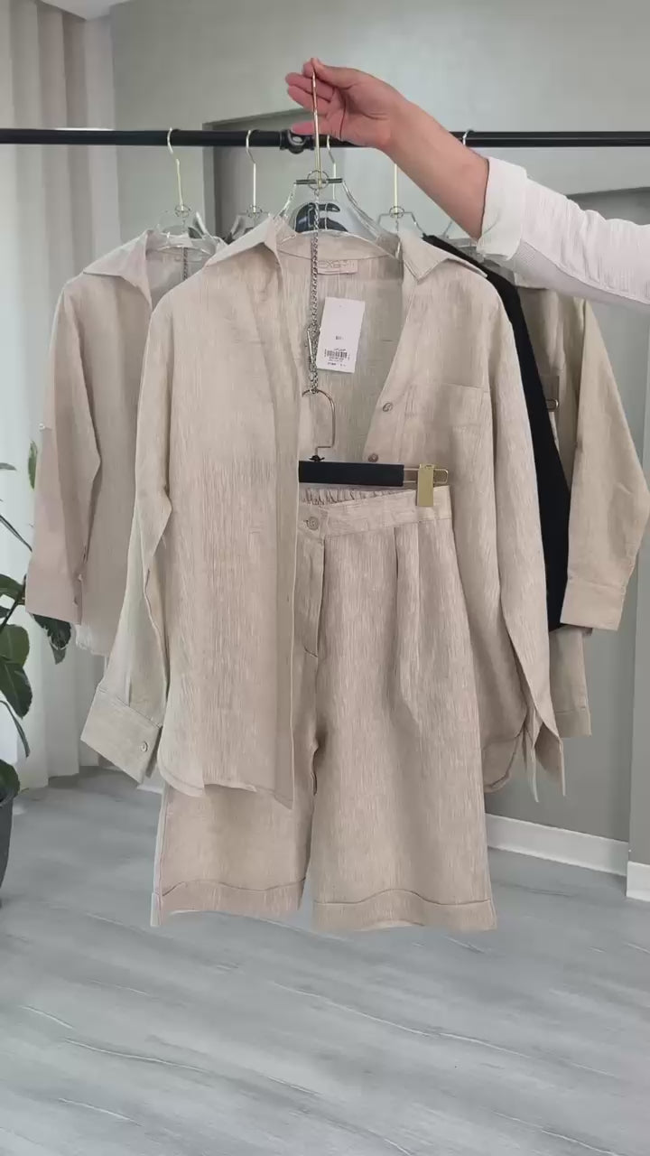 بدلة نسائي شورت