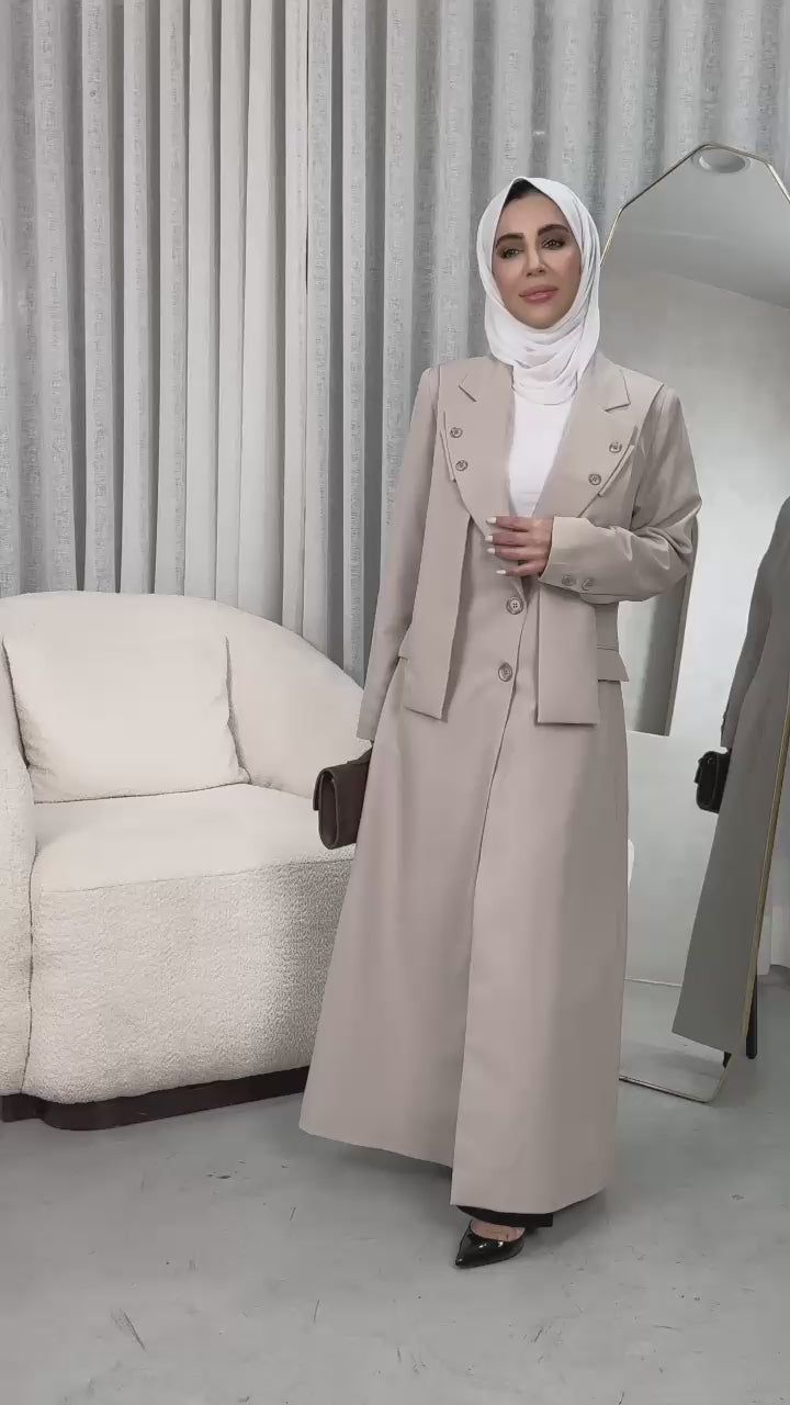 جاكيت اسكارف