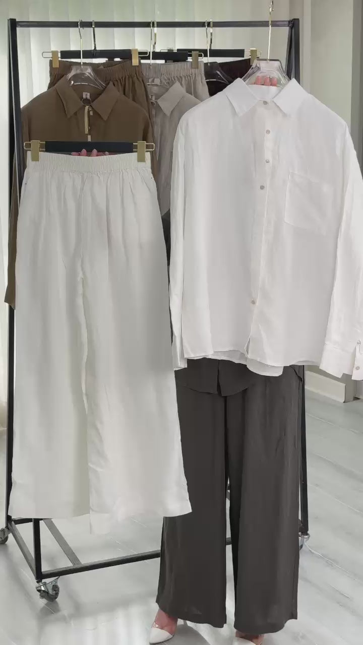 بدلة نسائي واسع انيق