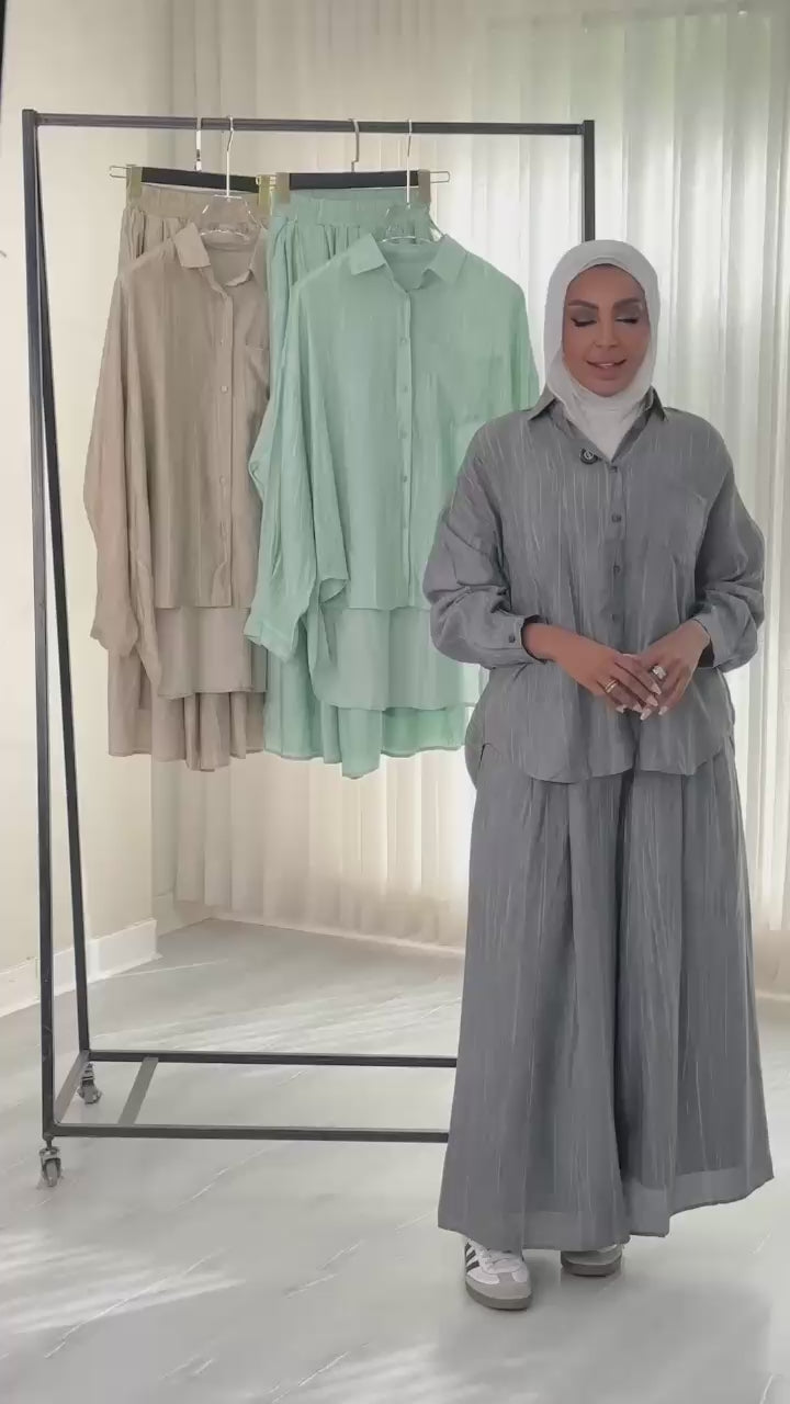 بدلة نسائي واسعة