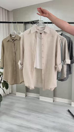 قميص نسائي شبه شفاف