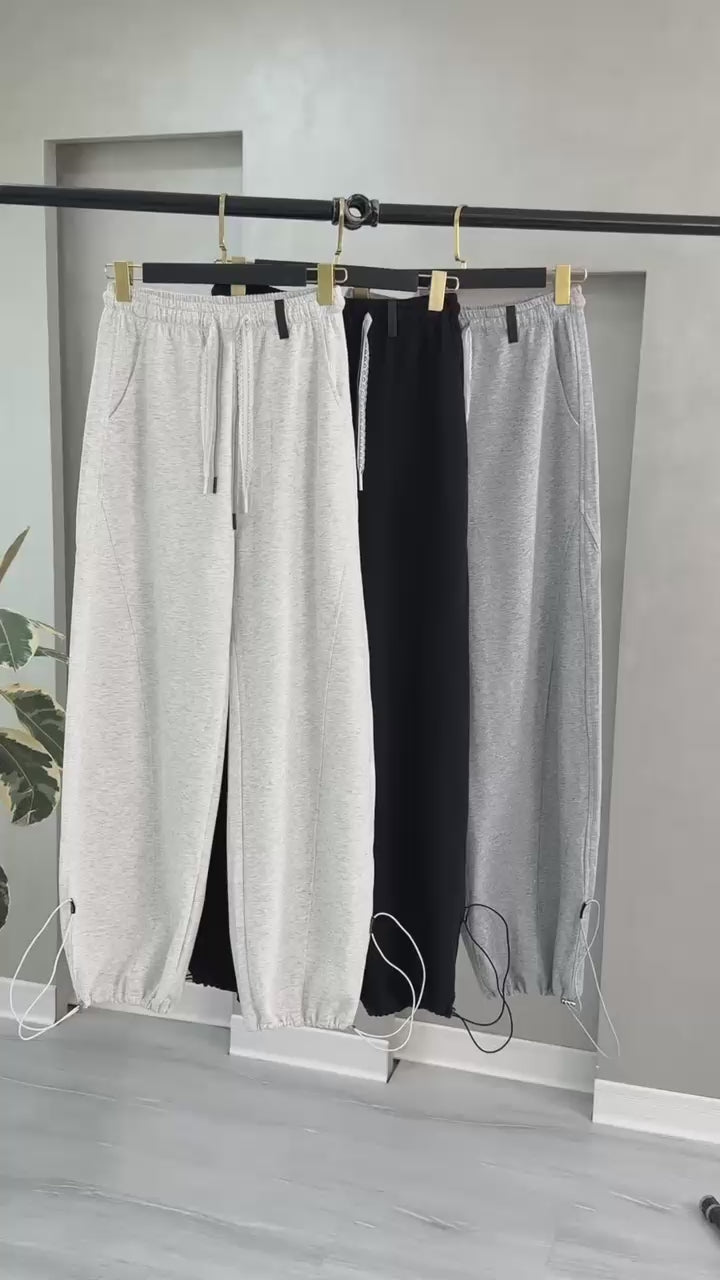 بنطلون قطن واسع