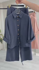 بدلة نسائي بحزام ربط