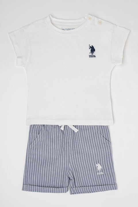 U.S POLO طقم بيبي