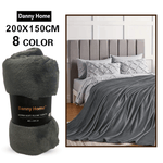 بطانية قطيفة فاخرة ناعمة