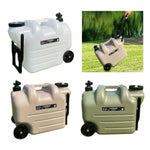 حاوية تخزين مياه على عجلات،