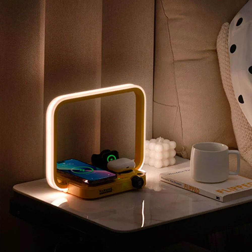 مصباح طاولة متعدد الوظائف 3 في1