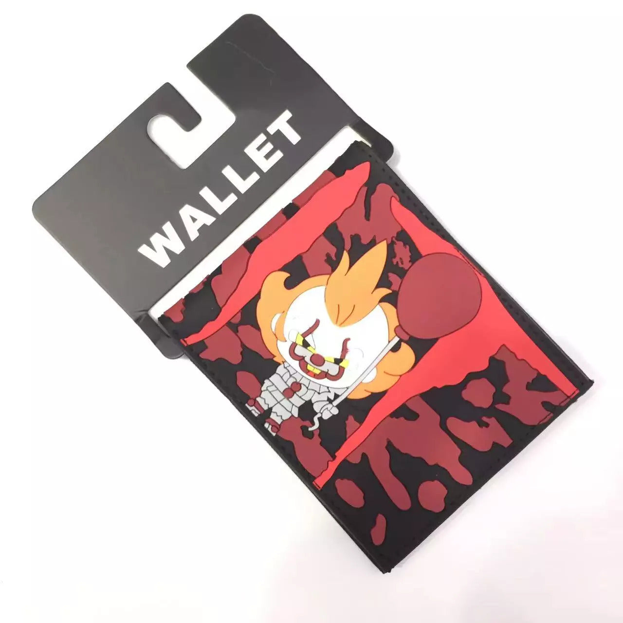 محفظة من مادة PVC الكرتونية من It Pennywise مع حامل بطاقة 10