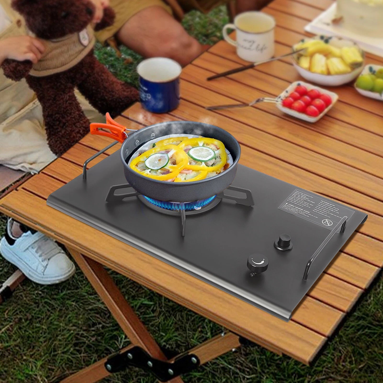 موقد غاز محمول بوحدة حرارية