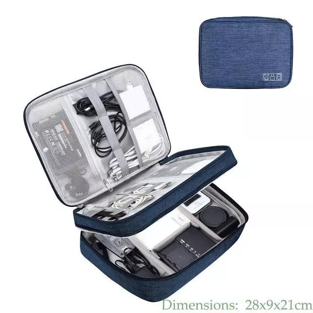 حقيبة تخزين لتنظيم الكابلات