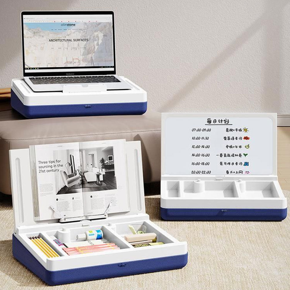 طاولة الدراسة بمساحة للأقلام