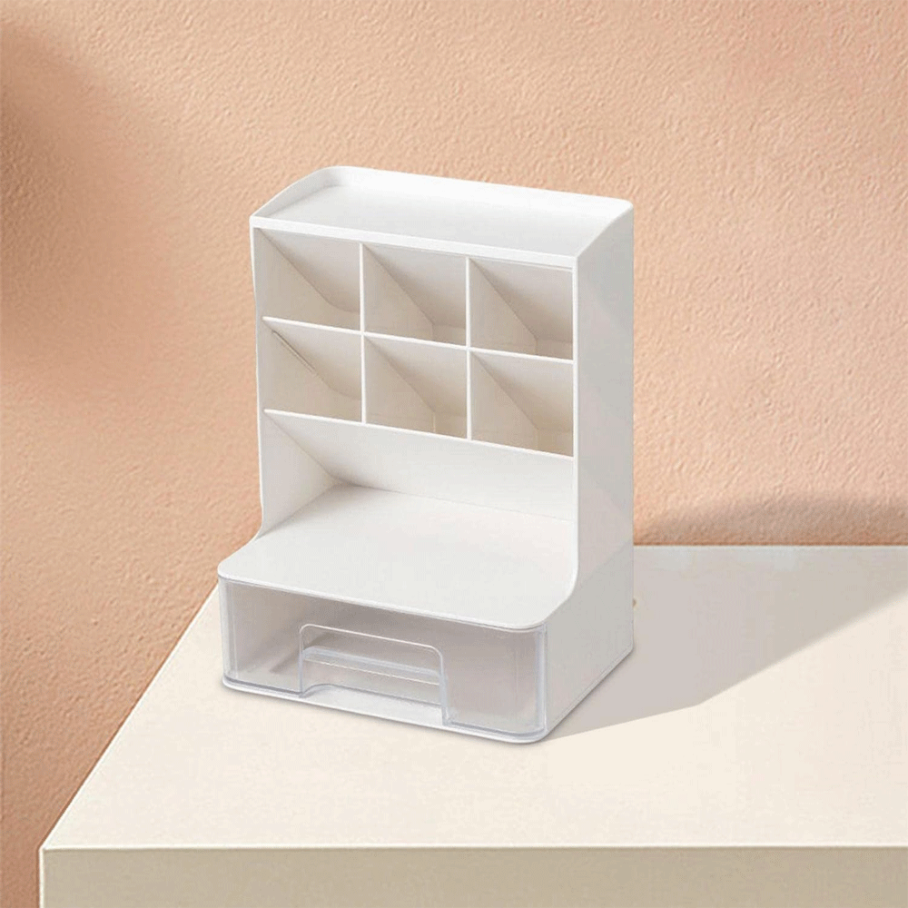 صندوق تخزين القلم المكتبي