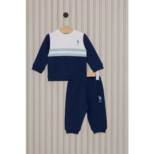 U.S POLO طقم بيبي