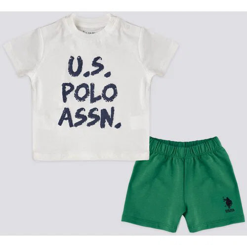 U.S POLO طقم بيبي