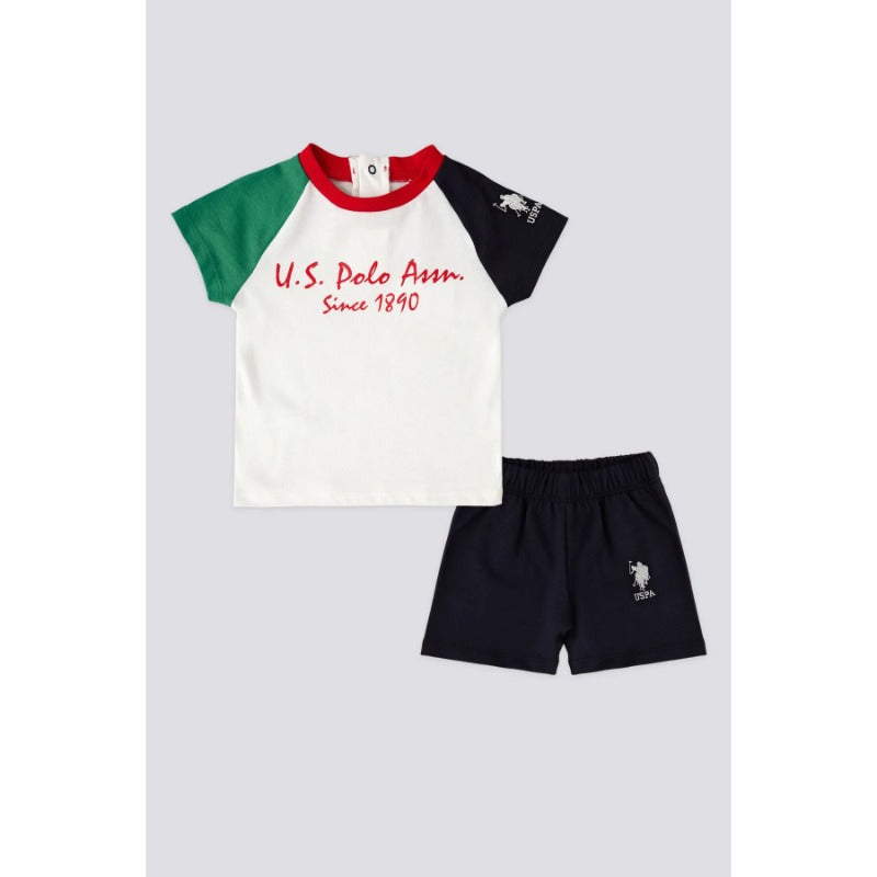 U.S POLO طقم بيبي