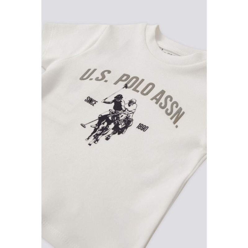 U.S POLO طقم بيبي