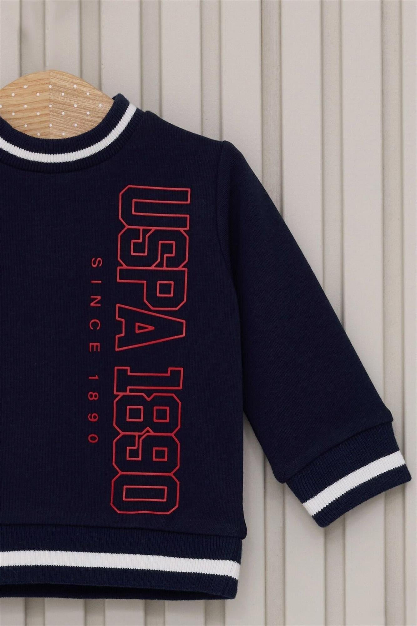 U.S POLO طقم بيبي