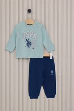U.S POLO طقم بيبي