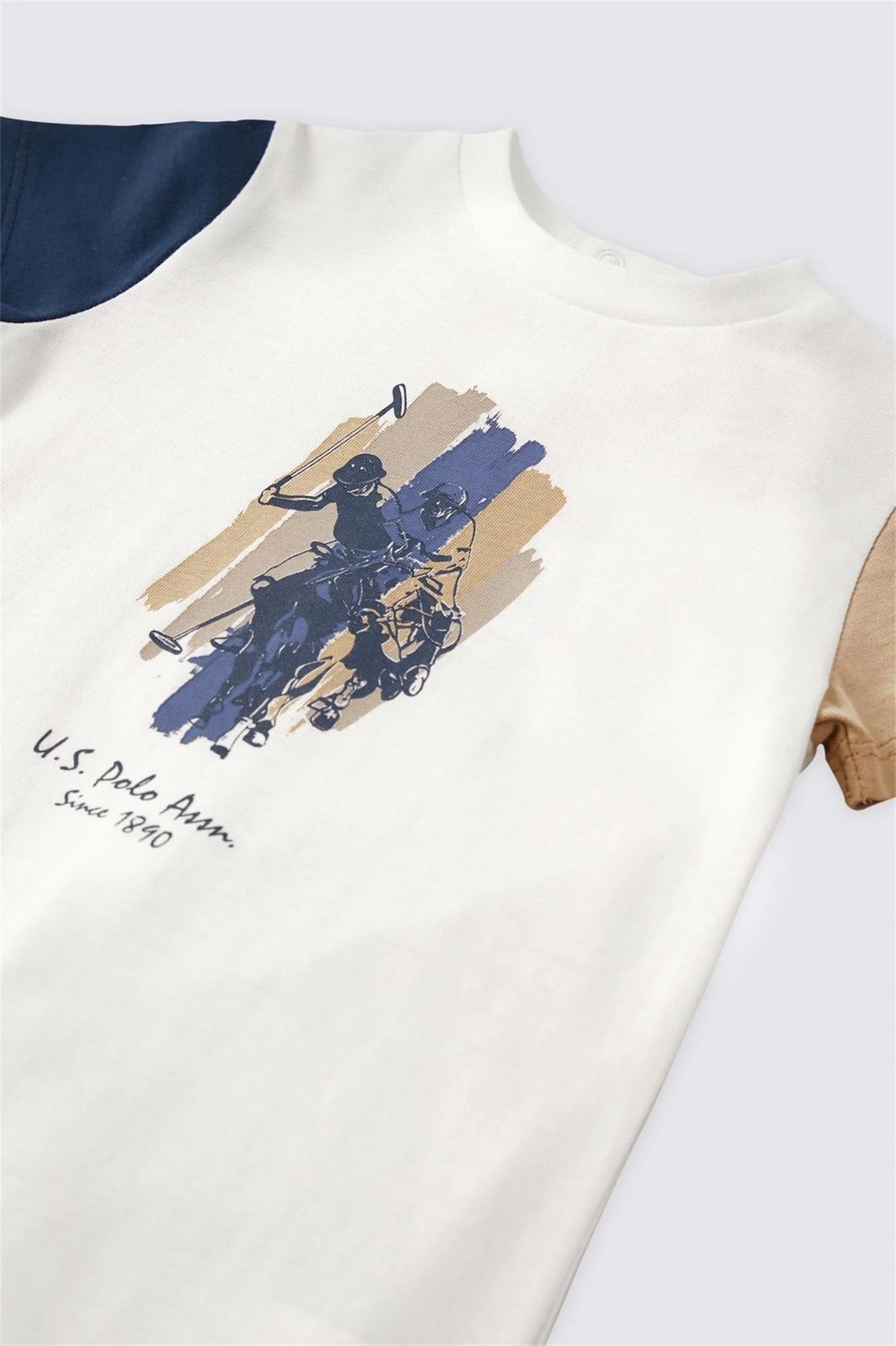 U.S POLO طقم بيبي