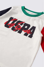 U.S POLO طقم بيبي