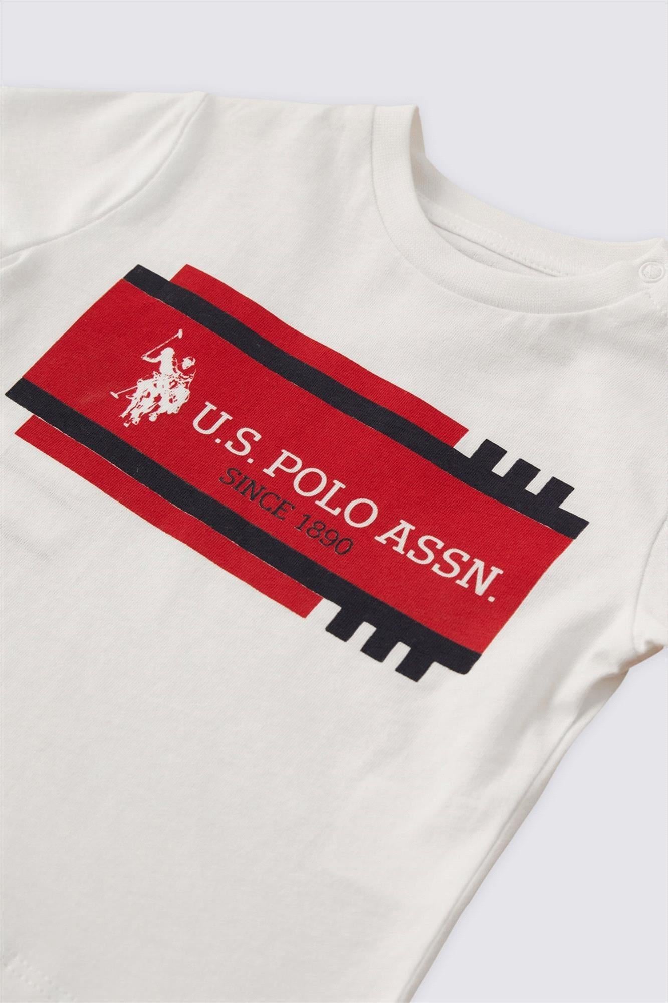 U.S POLO طقم بيبي