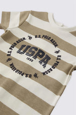 U.S POLO طقم بيبي