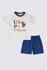 U.S POLO طقم بيبي