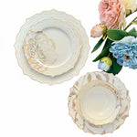 طقم أطباق مائدة فاخر 24 قطعة